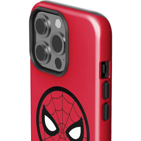Marvel Spiderman Spiderman Emblem iPhone 15 Pro Impact Case